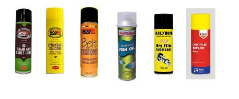 SPRAY OILS AND GREASES (6)